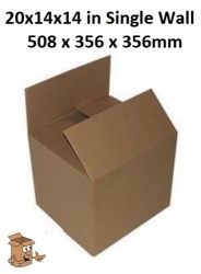 Large Removal boxes 20x14x14 inch Single Wall